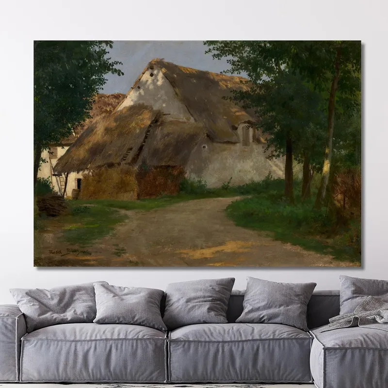 Der Bauernhof Am Waldeingang Rosa Bonheur