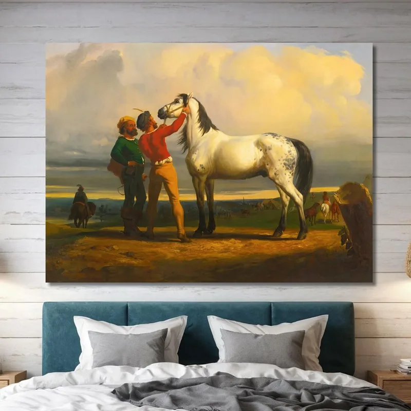 El Caballo Gris (En La Feria Del Caballo) Rosa Bonheur