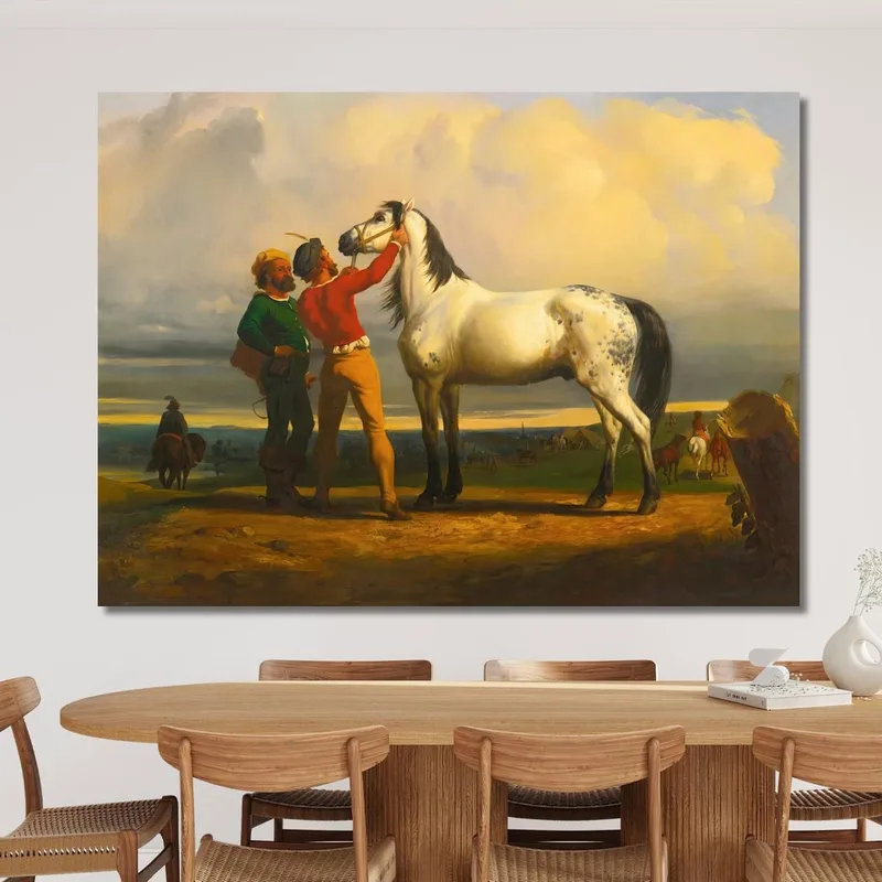 El Caballo Gris (En La Feria Del Caballo) Rosa Bonheur
