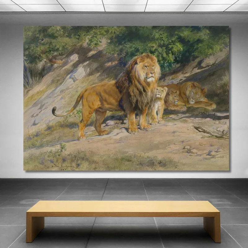 El Rey Observa Rosa Bonheur