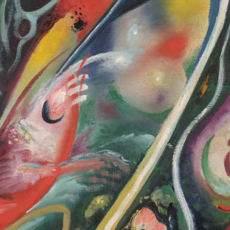 Andante V Rudolf Bauer