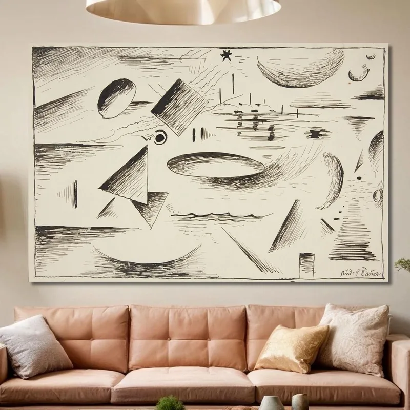 Untitled Abstract Forms 4 Rudolf Bauer