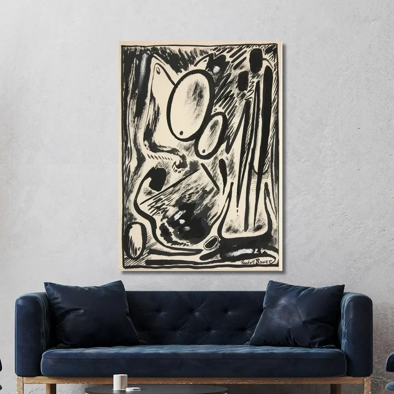 Forme Astratte Senza Titolo 7 Rudolf Bauer