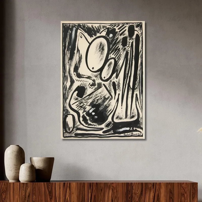 Forme Astratte Senza Titolo 7 Rudolf Bauer
