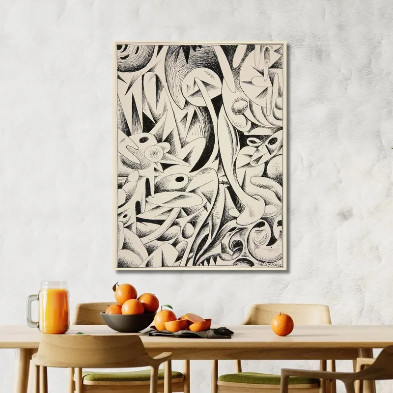 Untitled Abstract Forms 8 Rudolf Bauer