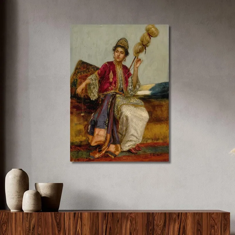 La Filatrice Rudolf Ernst