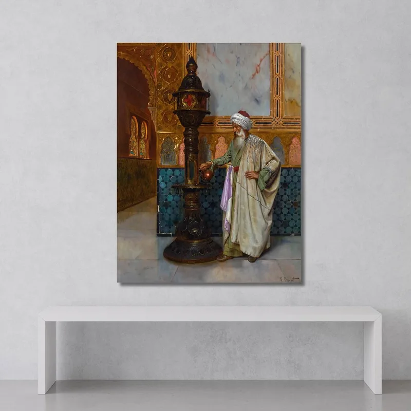 Atendiendo La Lámpara Rudolf Ernst