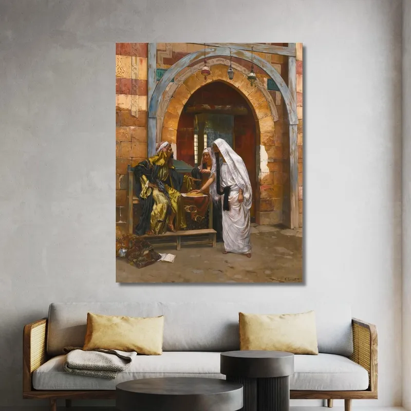 Die Wahrsagerin Rudolf Ernst