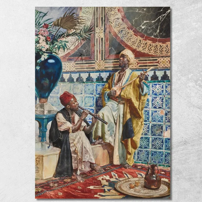 Los Músicos 2 Rudolf Ernst cuadro en lienzo
