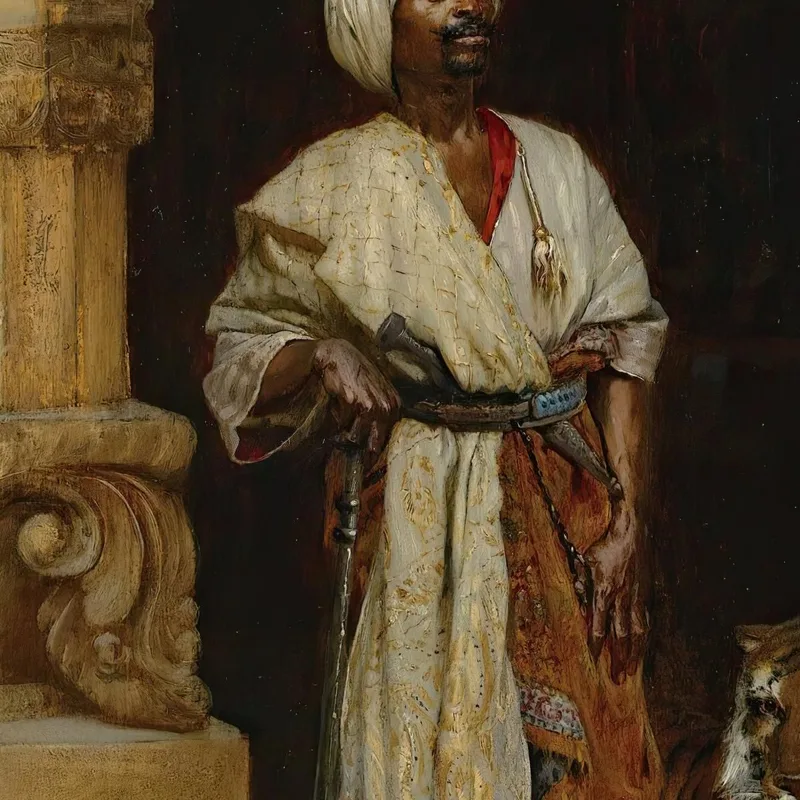 El Guardia Del Palacio Rudolf Ernst