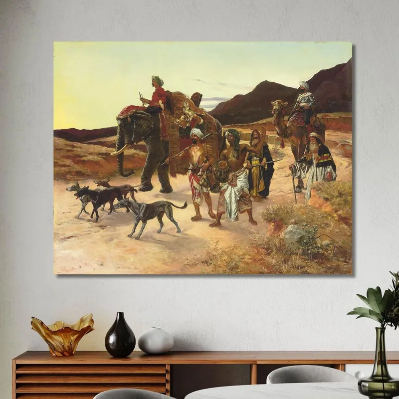 Die Tigerjagd Rudolf Ernst