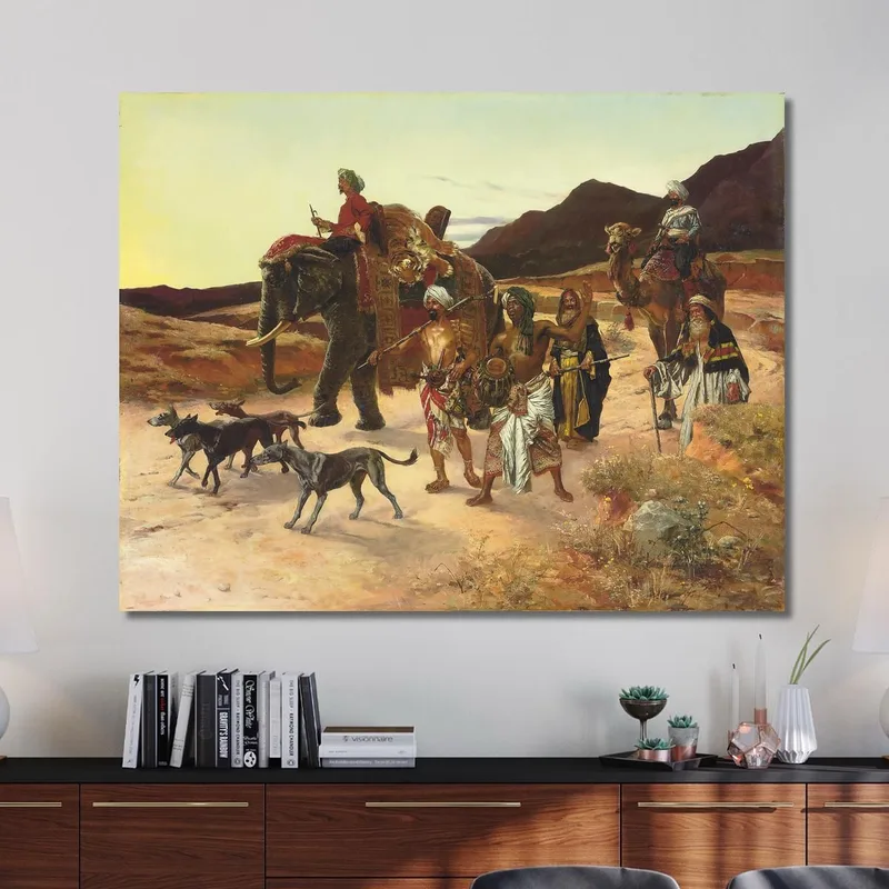 Die Tigerjagd Rudolf Ernst