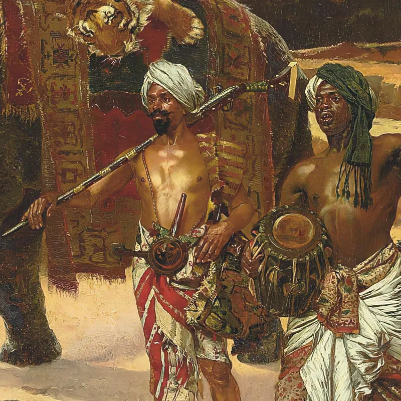 Die Tigerjagd Rudolf Ernst