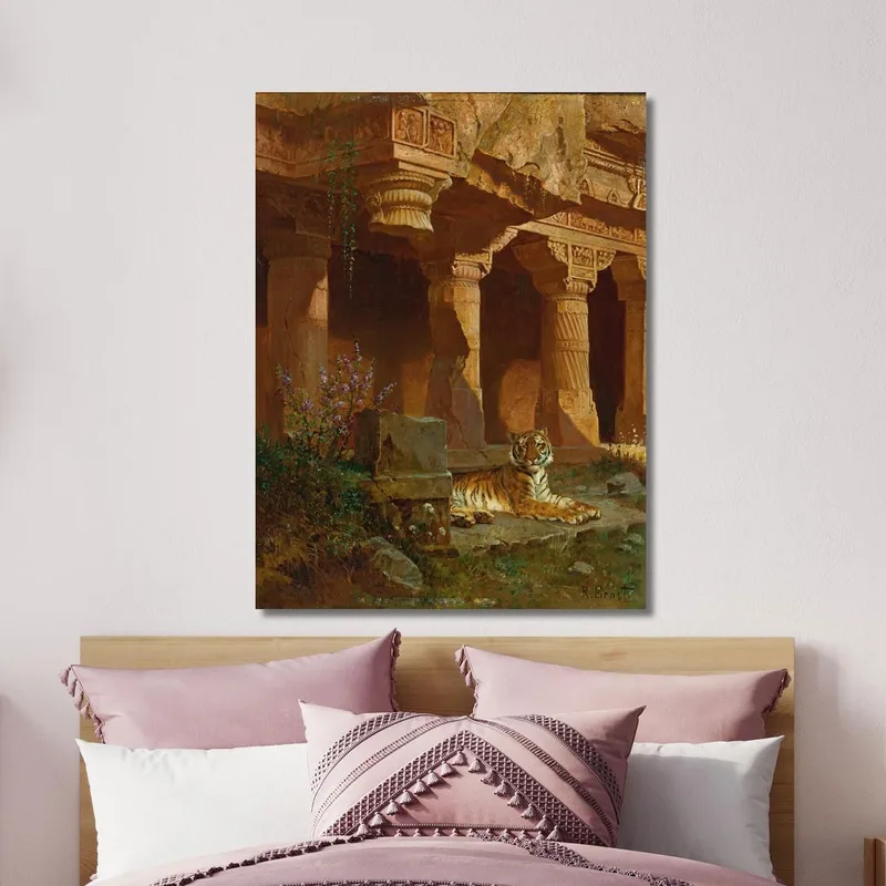Tigre A Riposo Rudolf Ernst
