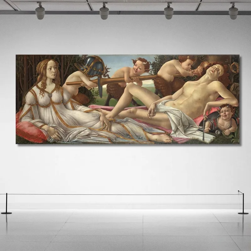 Venus And Mars Sandro Botticelli