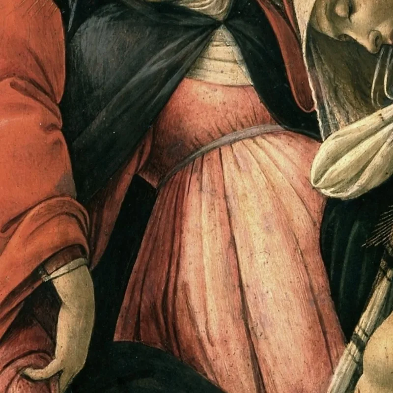 Compianto Sul Cristo Morto. Sandro Botticelli