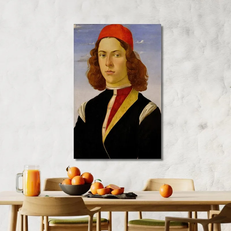 Ritratto Di Un Giovane Uomo Sandro Botticelli