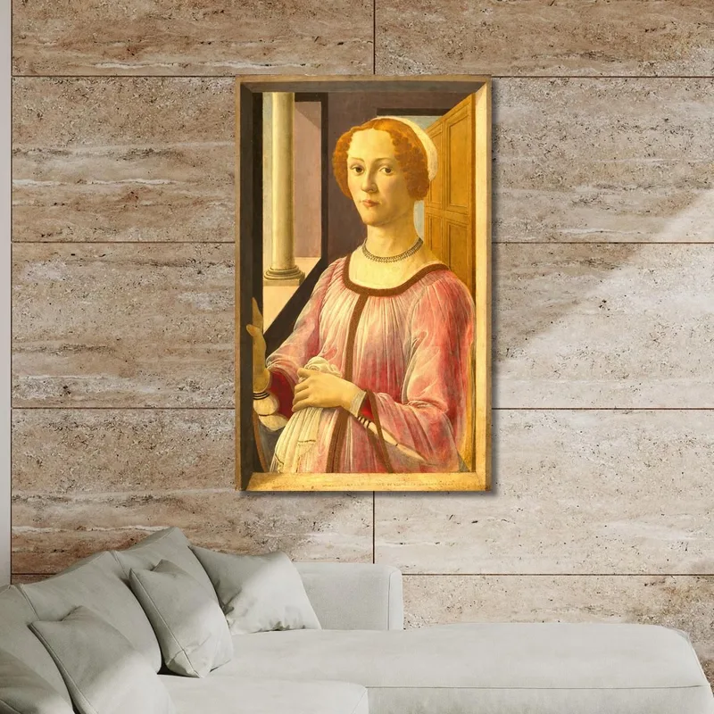 Portrait Of Smeralda Bandinelli Sandro Botticelli