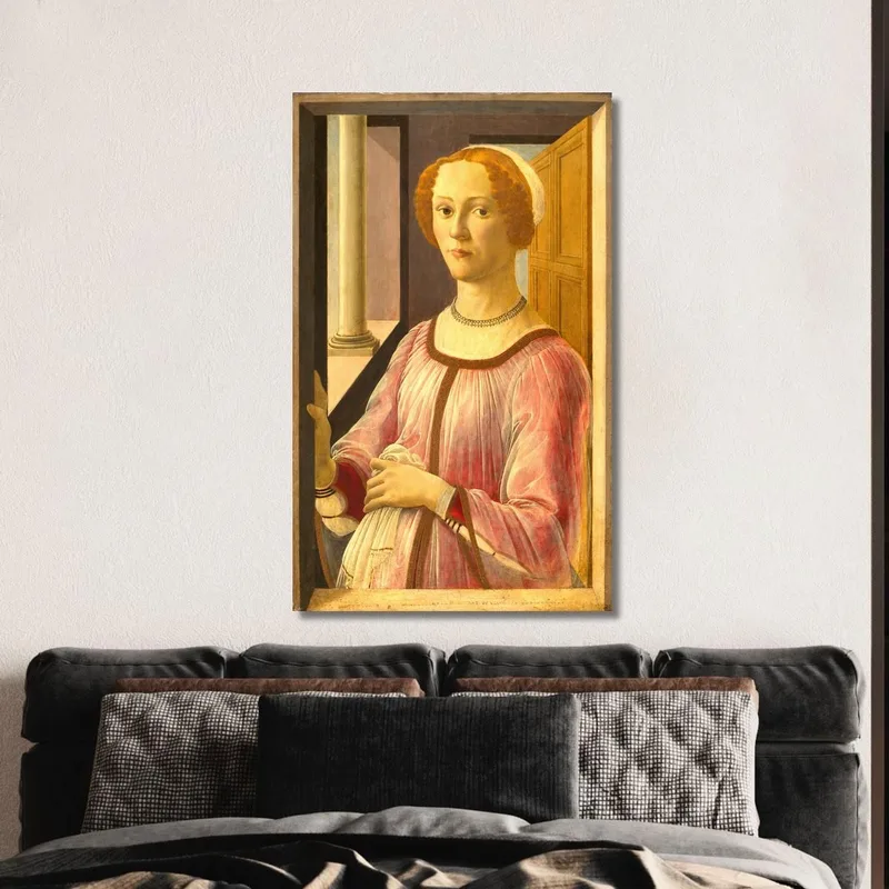 Portrait Of Smeralda Bandinelli Sandro Botticelli