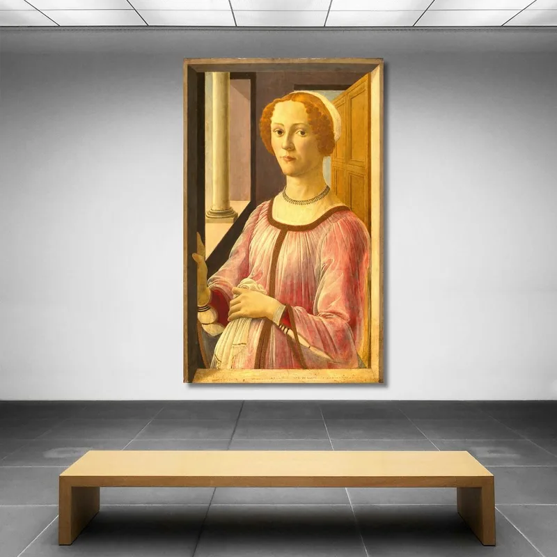 Portrait Of Smeralda Bandinelli Sandro Botticelli