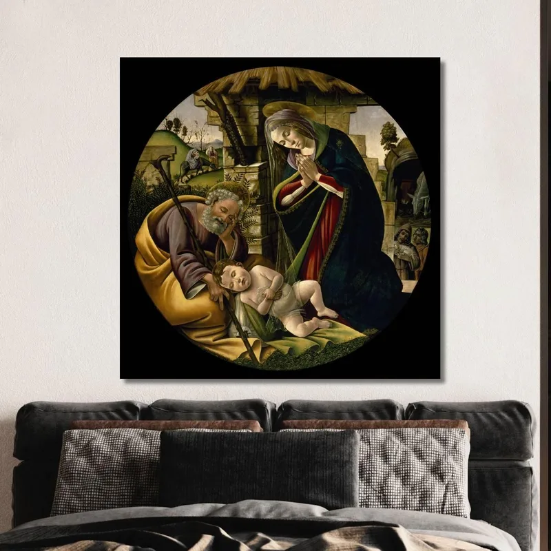 La Adoración Del Niño Jesús Sandro Botticelli