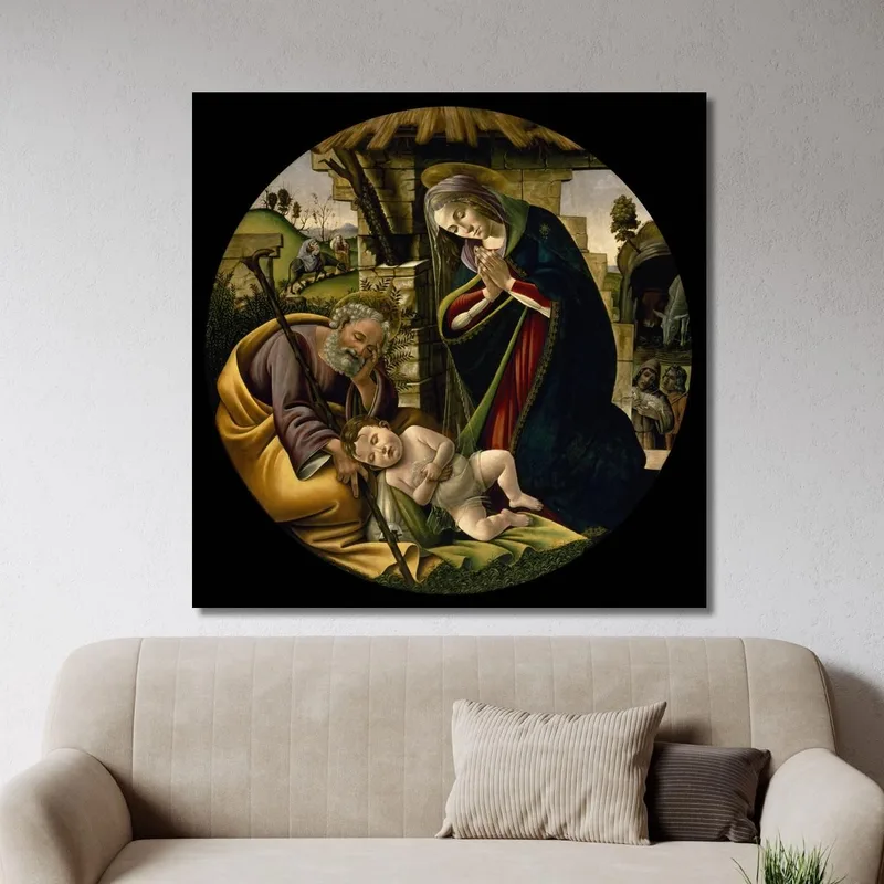 La Adoración Del Niño Jesús Sandro Botticelli