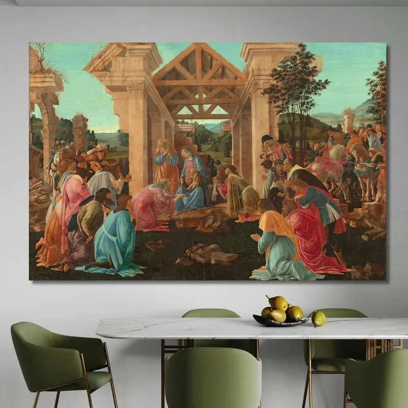 L'Adorazione Dei Magi Sandro Botticelli