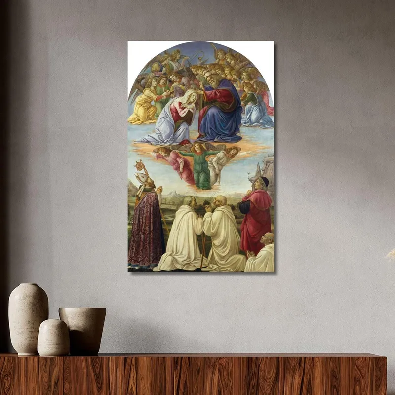 L'Incoronazione Della Vergine Sandro Botticelli