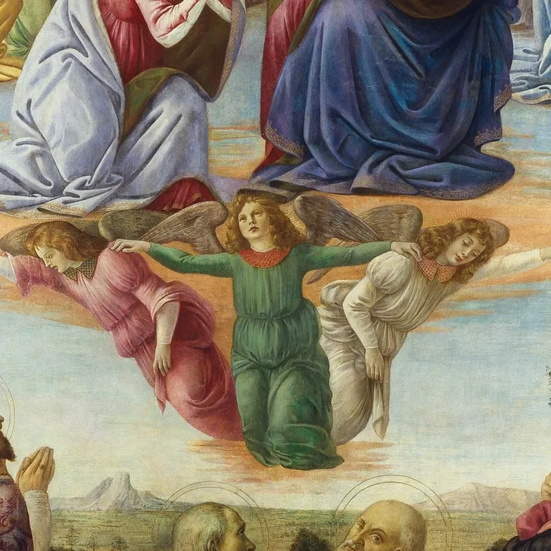 L'Incoronazione Della Vergine Sandro Botticelli