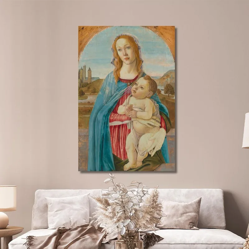 Vergine Col Bambino Sandro Botticelli