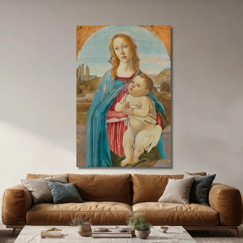 Vergine Col Bambino Sandro Botticelli