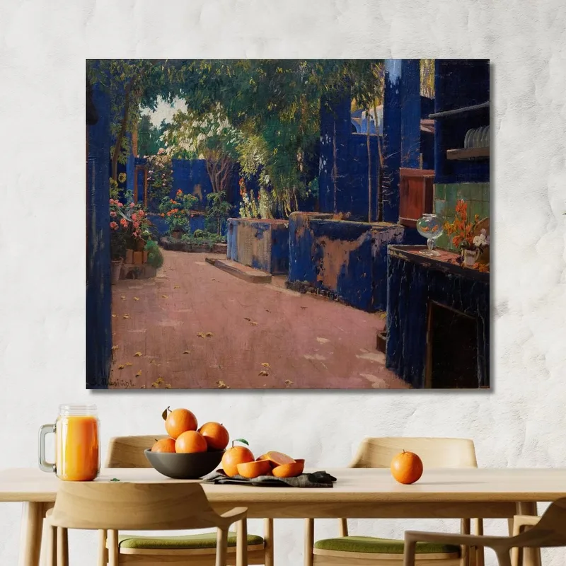 Cortile Blu. Arenys De Munt Santiago Rusiñol