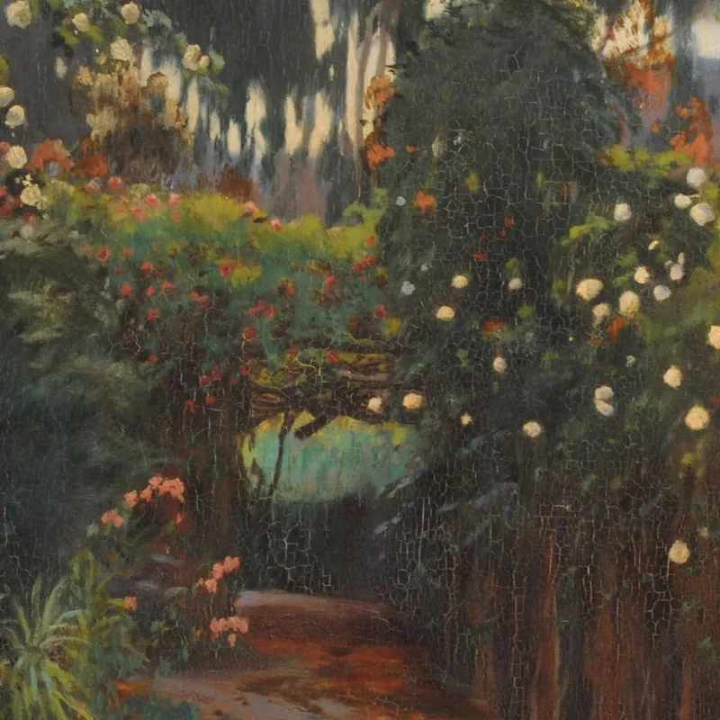 Chemin De Roses Santiago Rusiñol