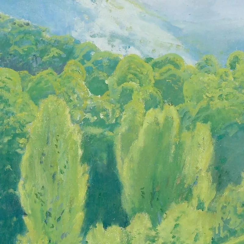El Montseny Santiago Rusiñol