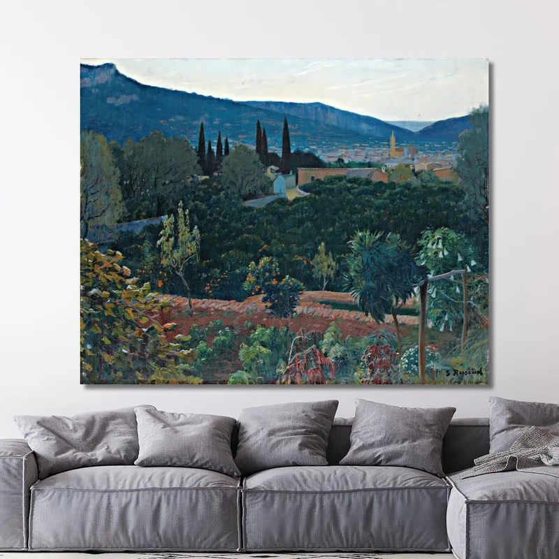 La Valle Di Sóller Santiago Rusiñol