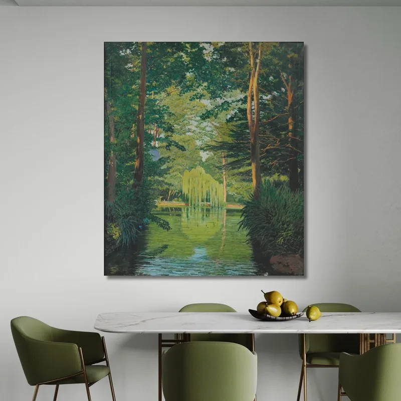 Bades Park Arbúcies Santiago Rusiñol