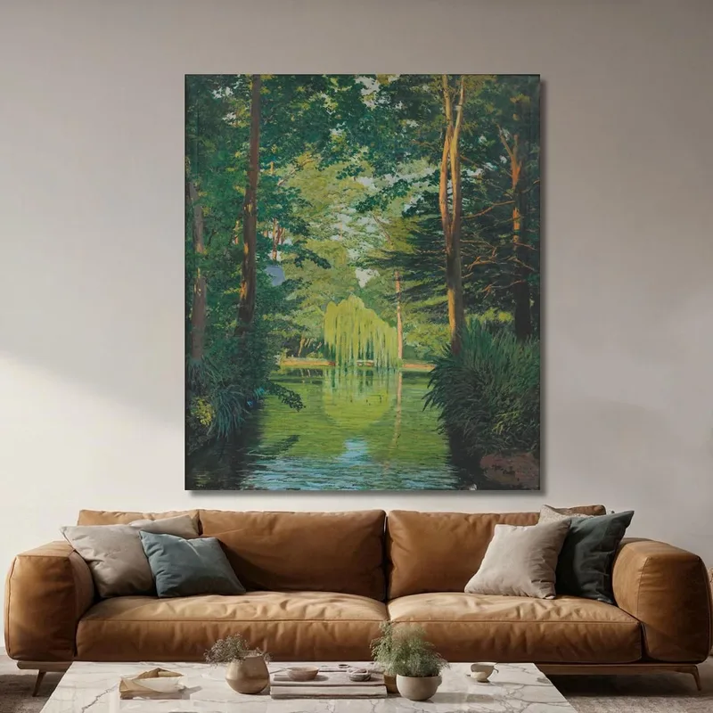 Bades Park Arbúcies Santiago Rusiñol