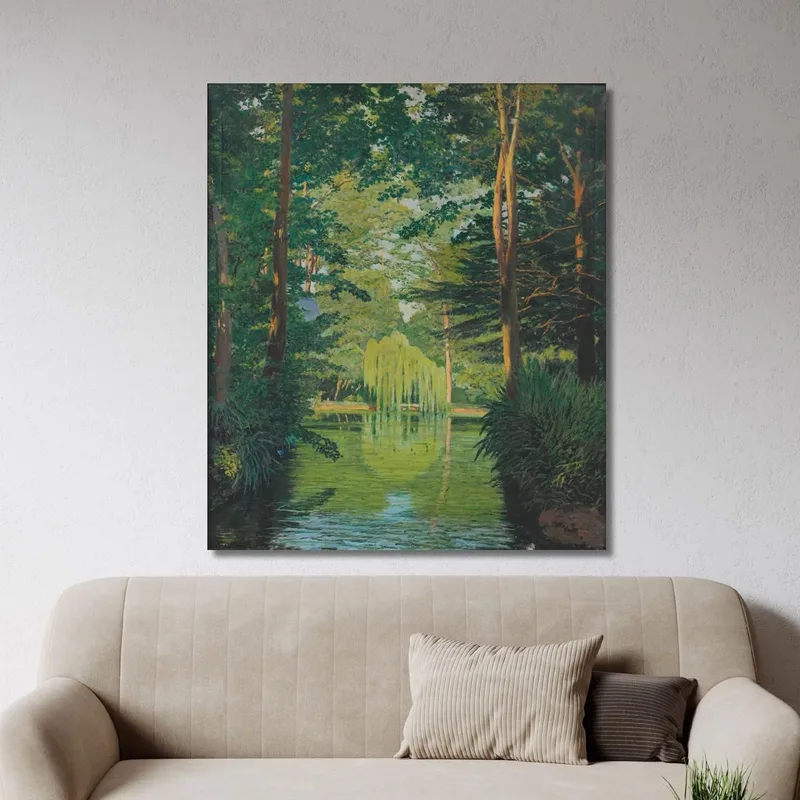 Bades Park Arbúcies Santiago Rusiñol