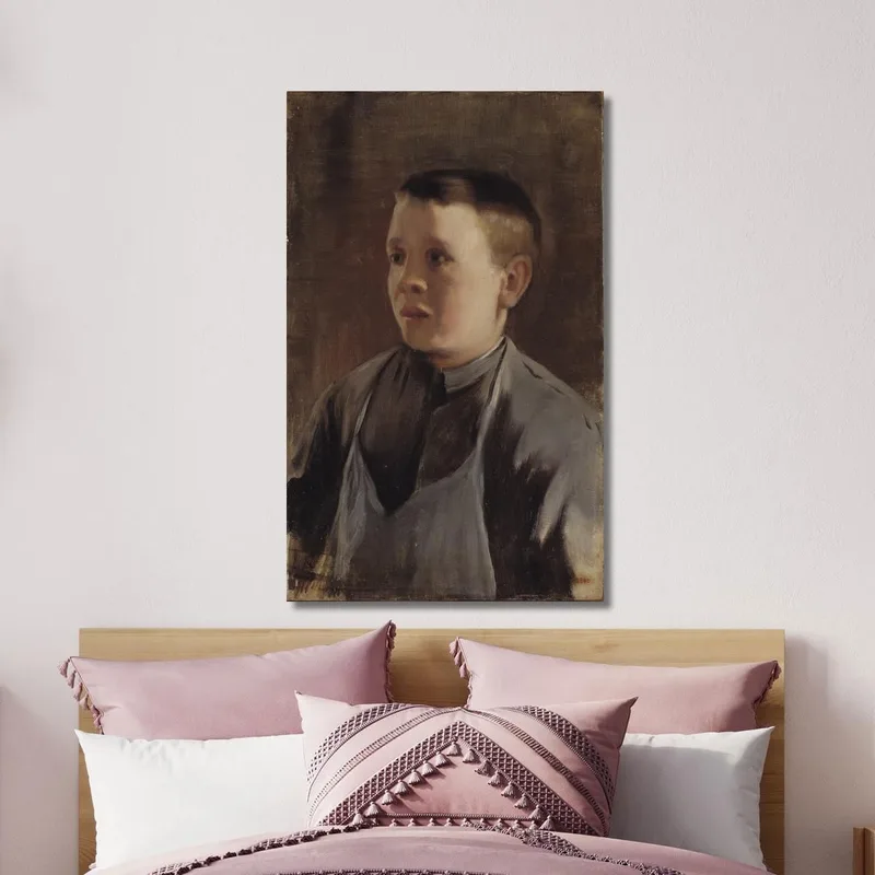 Portrait Of A Boy Santiago Rusiñol