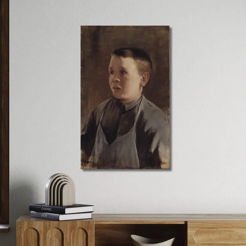 Portrait Of A Boy Santiago Rusiñol