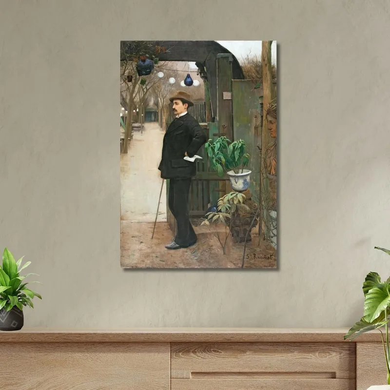 Portrait De Miquel Utrillo 2 Santiago Rusiñol