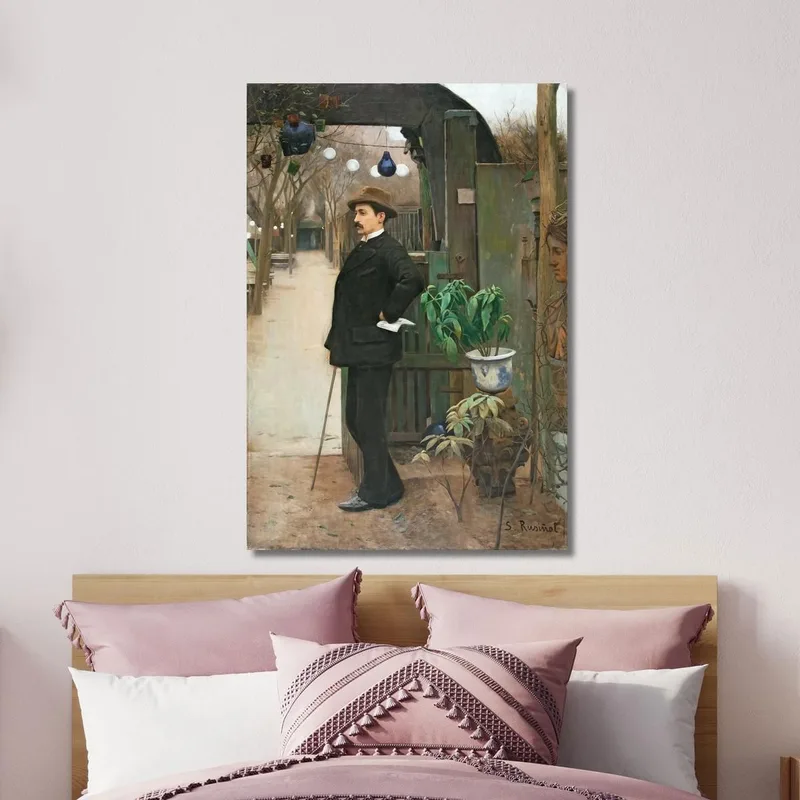 Portrait De Miquel Utrillo 2 Santiago Rusiñol