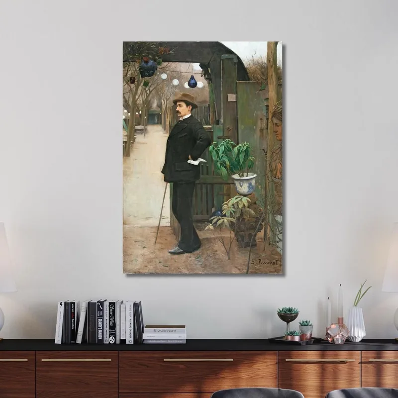 Portrait De Miquel Utrillo 2 Santiago Rusiñol
