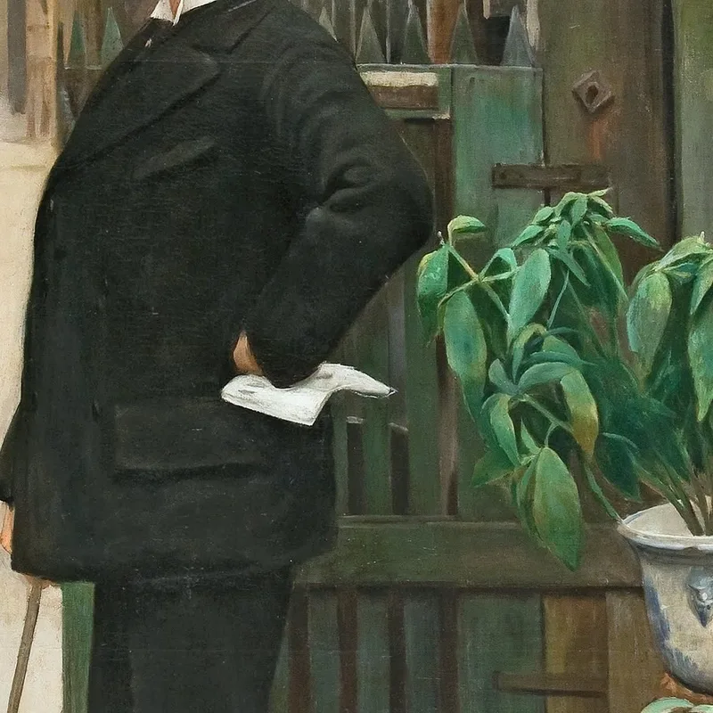 Portrait De Miquel Utrillo 2 Santiago Rusiñol