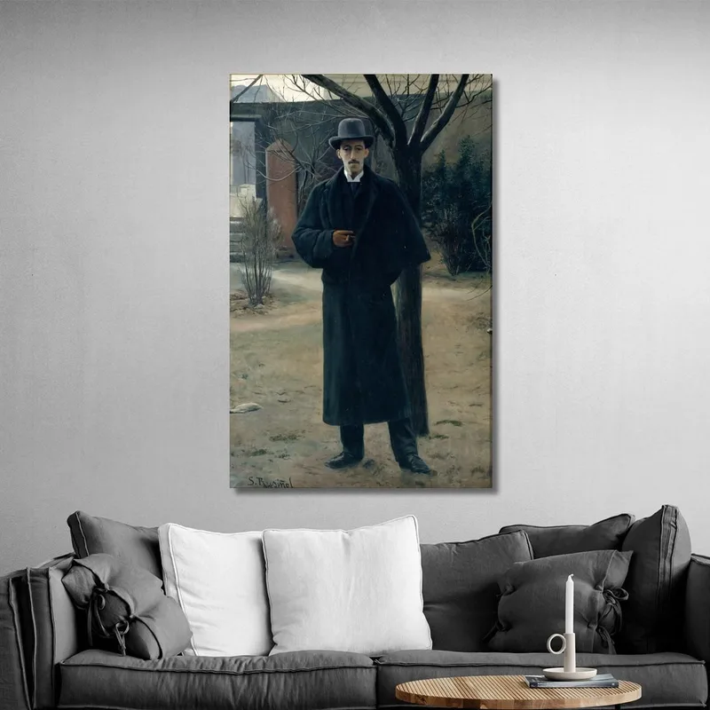 Retrato De Miquel Utrillo Santiago Rusiñol