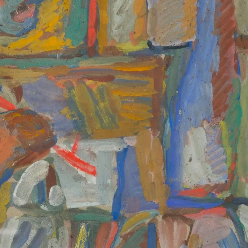 Peintre En Atelier Sasza Blonder