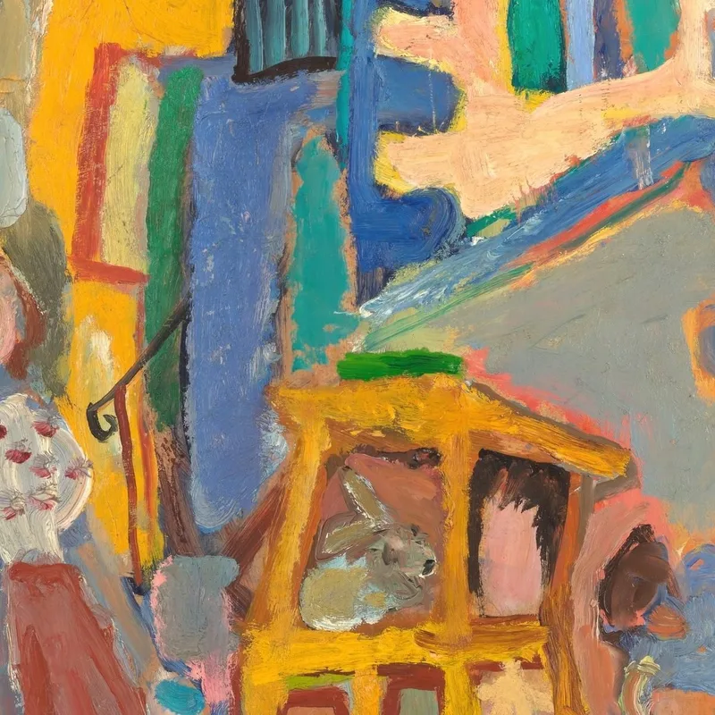 Strada Secondaria Del Villaggio Sasza Blonder quadro stampa su tela