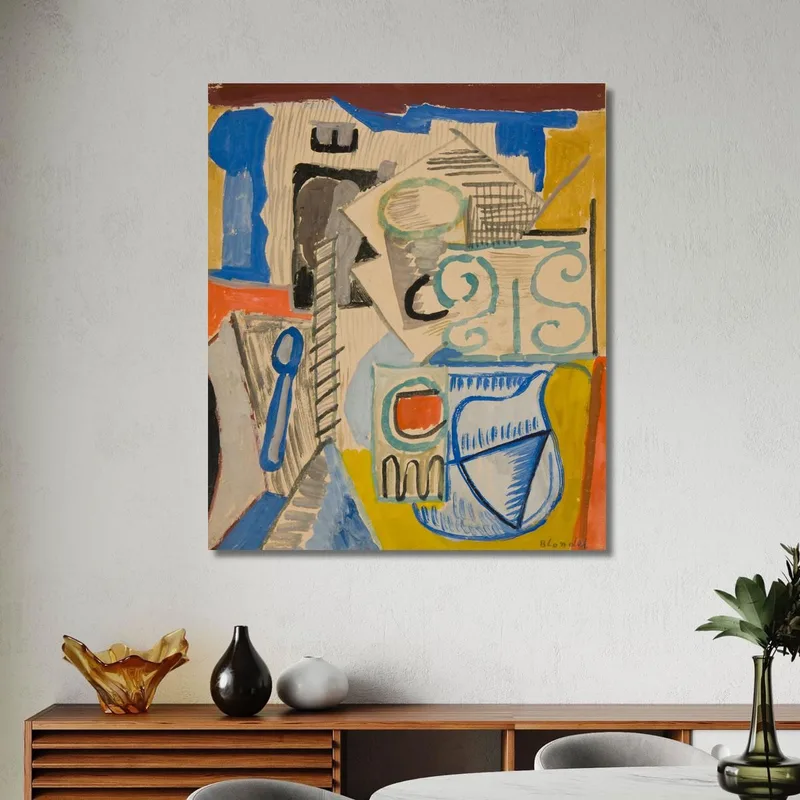 Natura Morta Con Un Cucchiaio Sasza Blonder quadro stampa su tela
