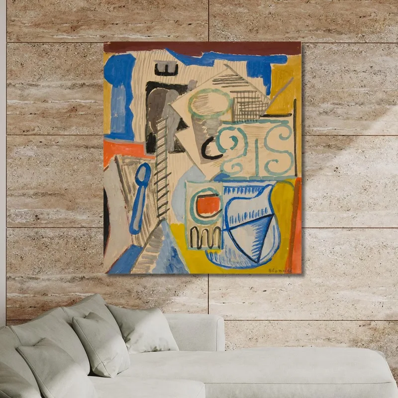 Natura Morta Con Un Cucchiaio Sasza Blonder quadro stampa su tela