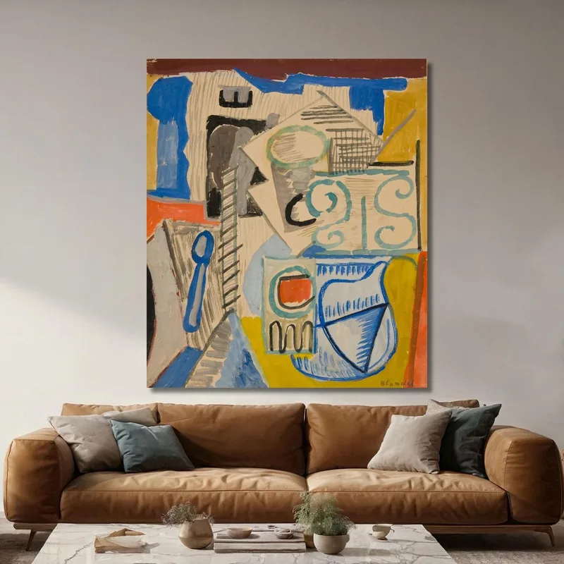 Natura Morta Con Un Cucchiaio Sasza Blonder quadro stampa su tela